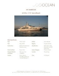 MY AMBROSIA 65.00m / 212' Azimut-Benetti - Ocean Independence