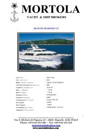 Benetti TRADITION 30 - mortola yacht & ship brokers