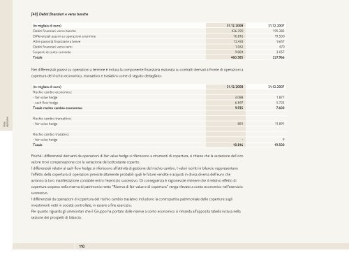 Bilancio Consolidato - Benetton Group