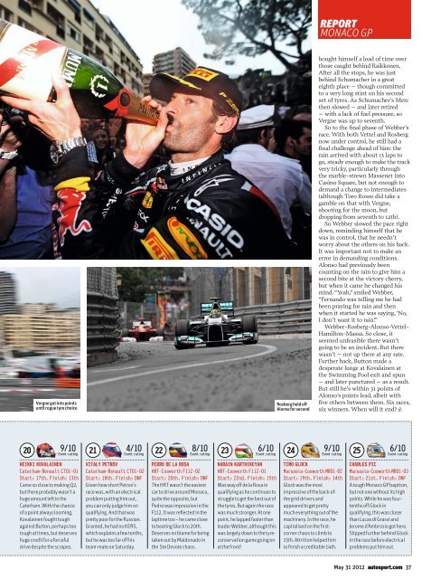 REPORT MONACO gp - Mundo Motorizado