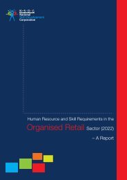 Human Resource and Skill Requirements in the Organised Retail ...