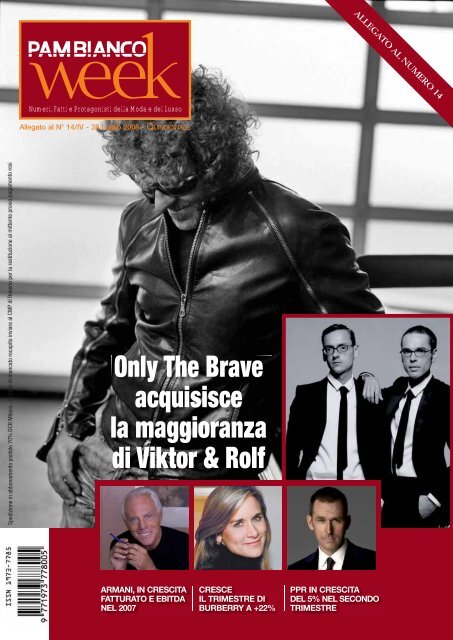 Only The Brave acquisisce la maggioranza di Viktor ... - Polosophy