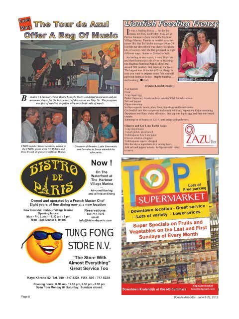 06-08-12 - The Bonaire Reporter