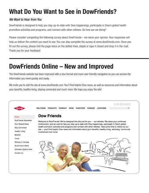 Download full Fall 2012 Newsletter (2.4MB PDF - The Dow ...