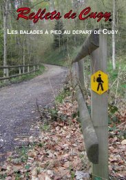 LES BALADES À PIED AU DÉPART DE CUGY - Ca marche