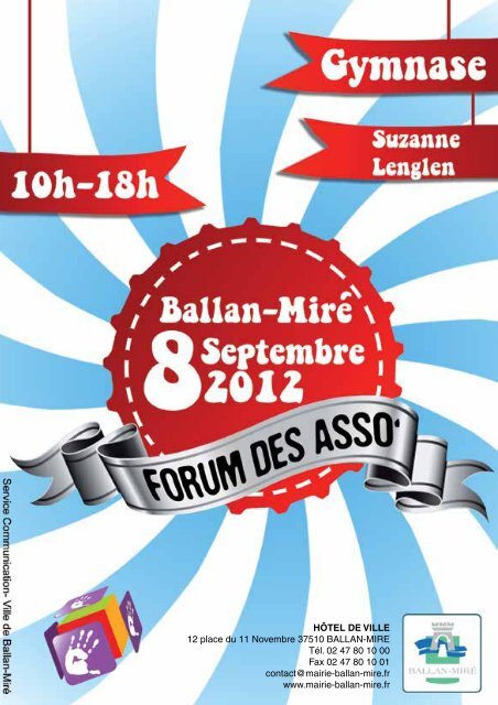 Guide des Associations 2012-2013 (pdf - 5,13 - Ballan-Miré