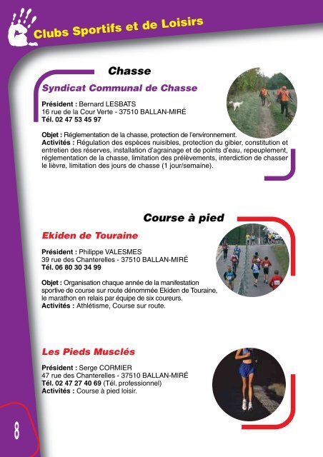 Guide des Associations 2012-2013 (pdf - 5,13 - Ballan-Miré