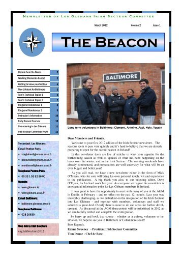Upload the newsletter - Les Glénans