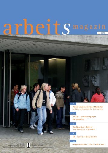 arbeitsmagazin - im Amt für Wirtschaft und Arbeit - Kanton St.Gallen