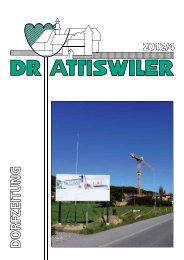 Ausgabe 4/2012 - Gemeinde Attiswil