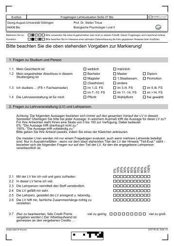 der hier einsehbare Fragebogen - DPZ