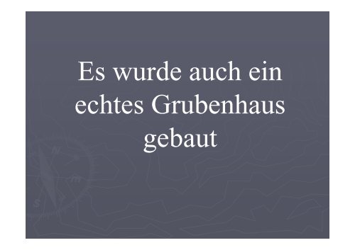 Wie datiert der Archäologe? - Denkmal aktiv