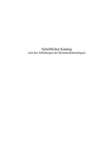 "Dissertation zur Erlangung des Grades eines Doktors der ...