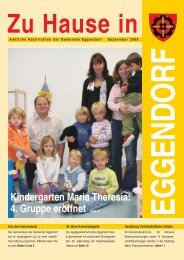 Achtung!!! - Gemeinde Eggendorf