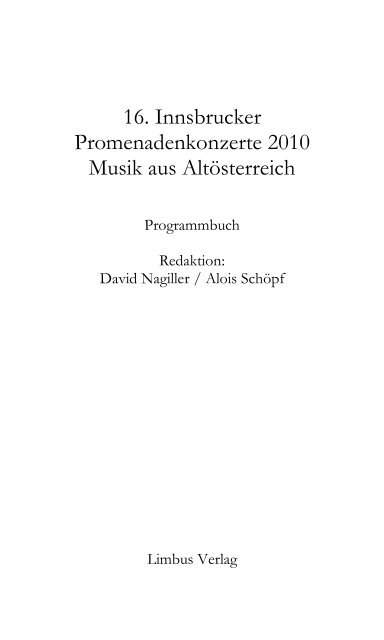 7. Juli - Österreichischer Blasmusikverband