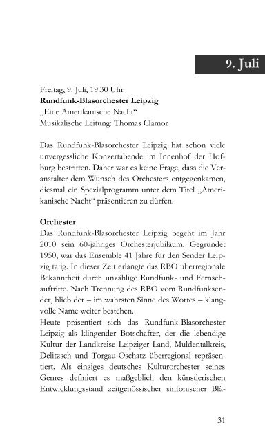 7. Juli - Österreichischer Blasmusikverband