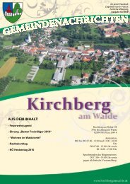 16,76 MB - Kirchberg am Walde