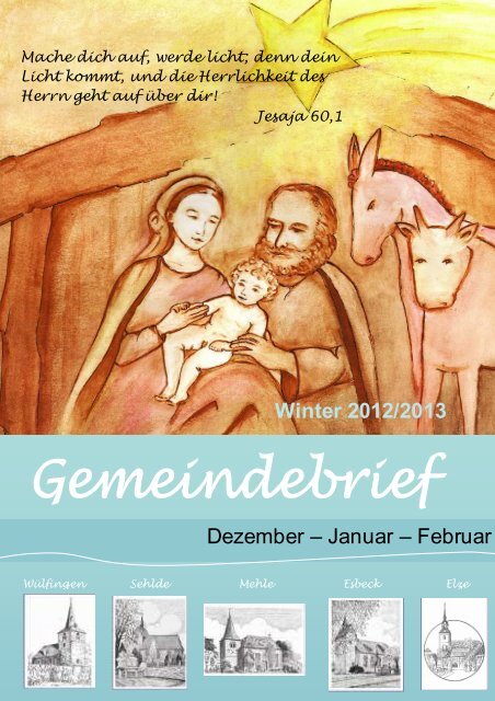 Gemeindebrief (klein) - Peter und Paul Kirche Elze