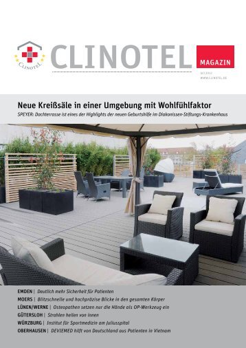 Neue Kreißsäle in einer Umgebung mit Wohlfühlfaktor - CLINOTEL ...