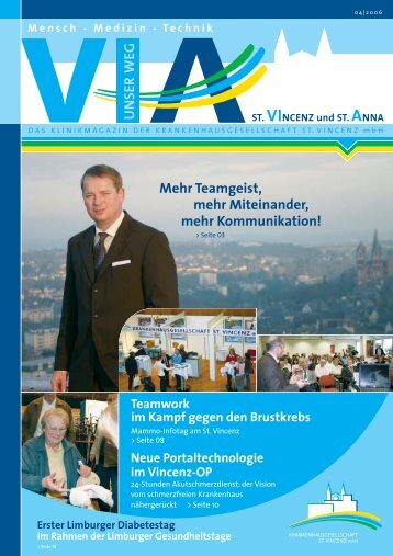 Ausgabe Nr. 4 / 2006 - St. Vincenz Krankenhaus Limburg