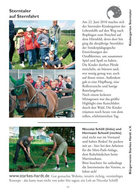 Kunterbunt 2010_3x.indd - Bürgerverein STARKES Hardt eV