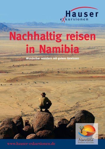 Nachhaltig reisen in Namibia - Hauser exkursionen