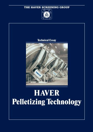 HAVER Pelletizing Technology - Rauscher und Holstein