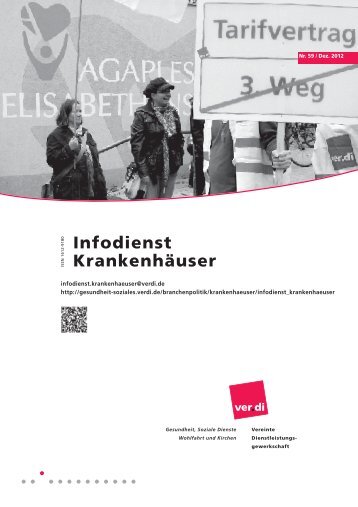 59/2012-Infodienst Krankenhäuser - Gesundheit & Soziales - Ver.di