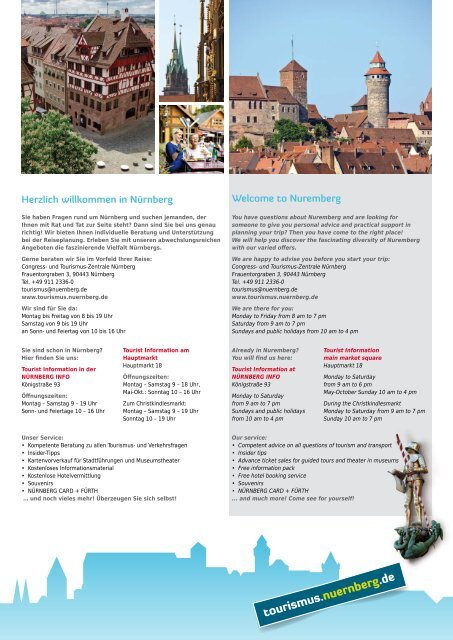 Umgebung Nürnberg - Congress- und Tourismus-Zentrale Nürnberg