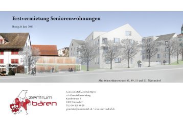 Erstvermietung Seniorenwohnungen - Gemeinde Nuerensdorf