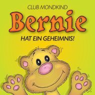 Das ist Bernie, der kleine Bär! - Club Mondkind