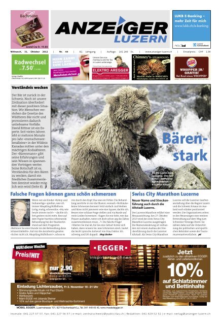 Bären- stark - Anzeiger Luzern