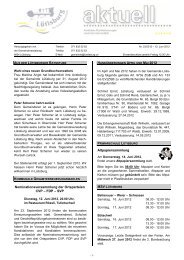 Mitteilungsblatt - Gemeinde Lütisburg