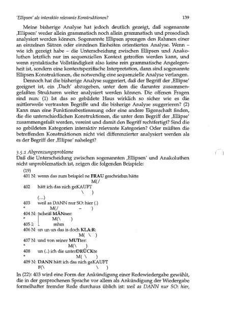 Syntax des gesprochenen Deutsch - mediensprache.net