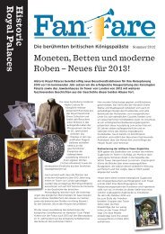 Moneten, Betten und moderne Roben – Neues für 2013!