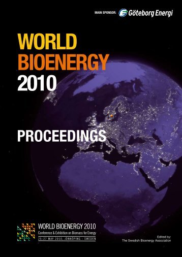Proceedings World Bioenergy 2010