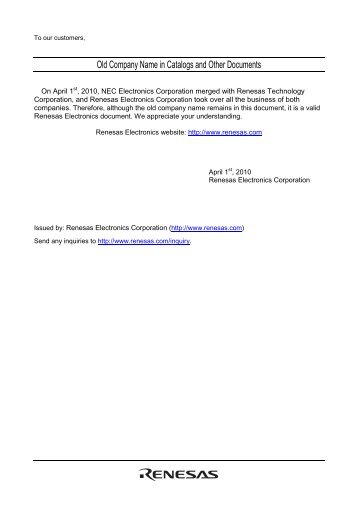 DTC Transfer (Software Activation) - Renesas Electronics