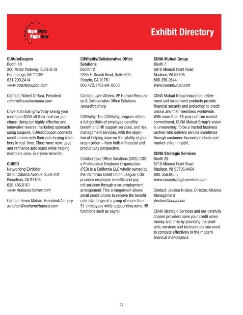 Program Guide - Annual Meeting & Convention 2012 - California ...