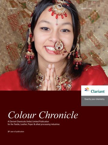 colour chronicle-jan09.indd - Clariant