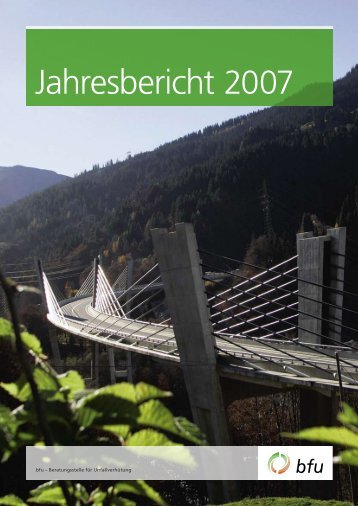 Jahresbericht 2007 - BfU