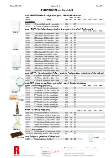 wicoseal - Rausch Verpackung