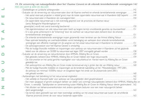 19. De verwerving van natuurgebieden door het ... - Publicaties