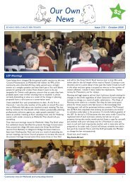 Our Own News - Issue 315 - October 2009 - Wollombi Valley Online
