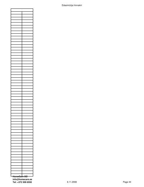 ArmourCar Price List 08 - Audiodesign