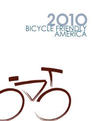 BICYCLE FRIENDLY AMERICA - League of American Bicyclists