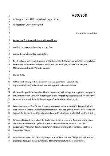 Antrag auf politischer Ebene [PDF; 35 KB] - Dr. Bertelsen