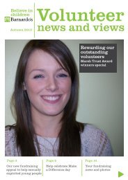 Download Barnardo's Volunteer Magazine - Autumn 2012