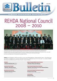 REHDA National Council 2008 - The Real Estate and Housing ...