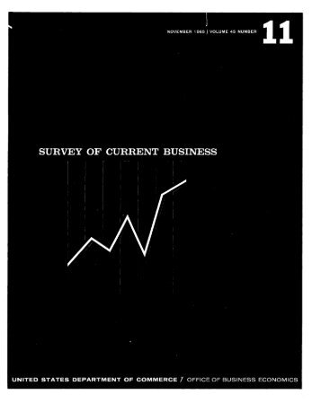 the BUSINESS SITUATION - Bureau of Economic Analysis