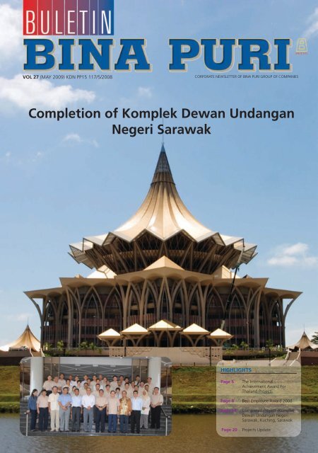 Completion of Komplek Dewan Undangan Negeri Sarawak